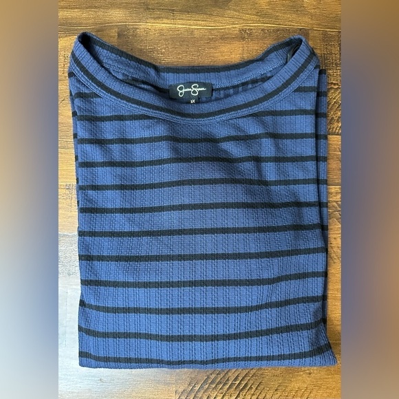 Jessica Simpson Women's Smocked Cuff Long Sleeve 2X Top New Super Soft - Picture 8 of 10